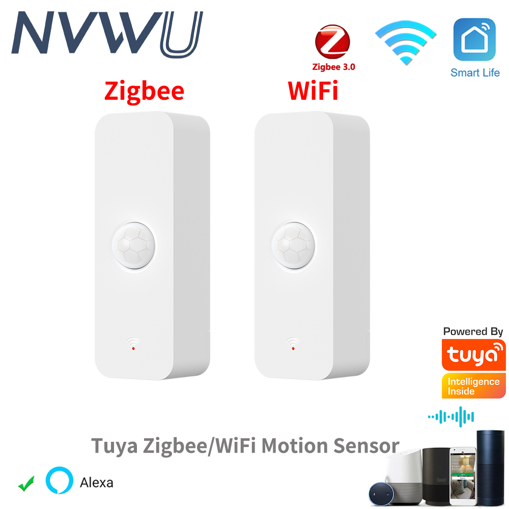Home Security Alexa - Tuya WiFi Zigbee PIR Sensore di