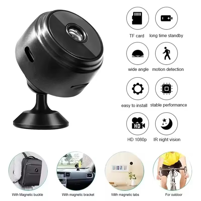 Home Security Wireless Camera - Telecamera di Sicurezza A9 Mini WiFi