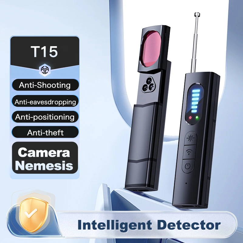 Home Security Hidden Cameras - Rilevatore di Telecamere Nascoste, Dispositivo Anti-Spia,