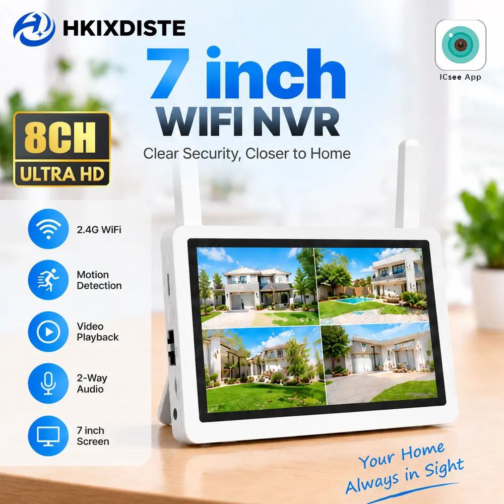 Home Security Wireless Camera - Sistema di telecamere di sicurezza NVR