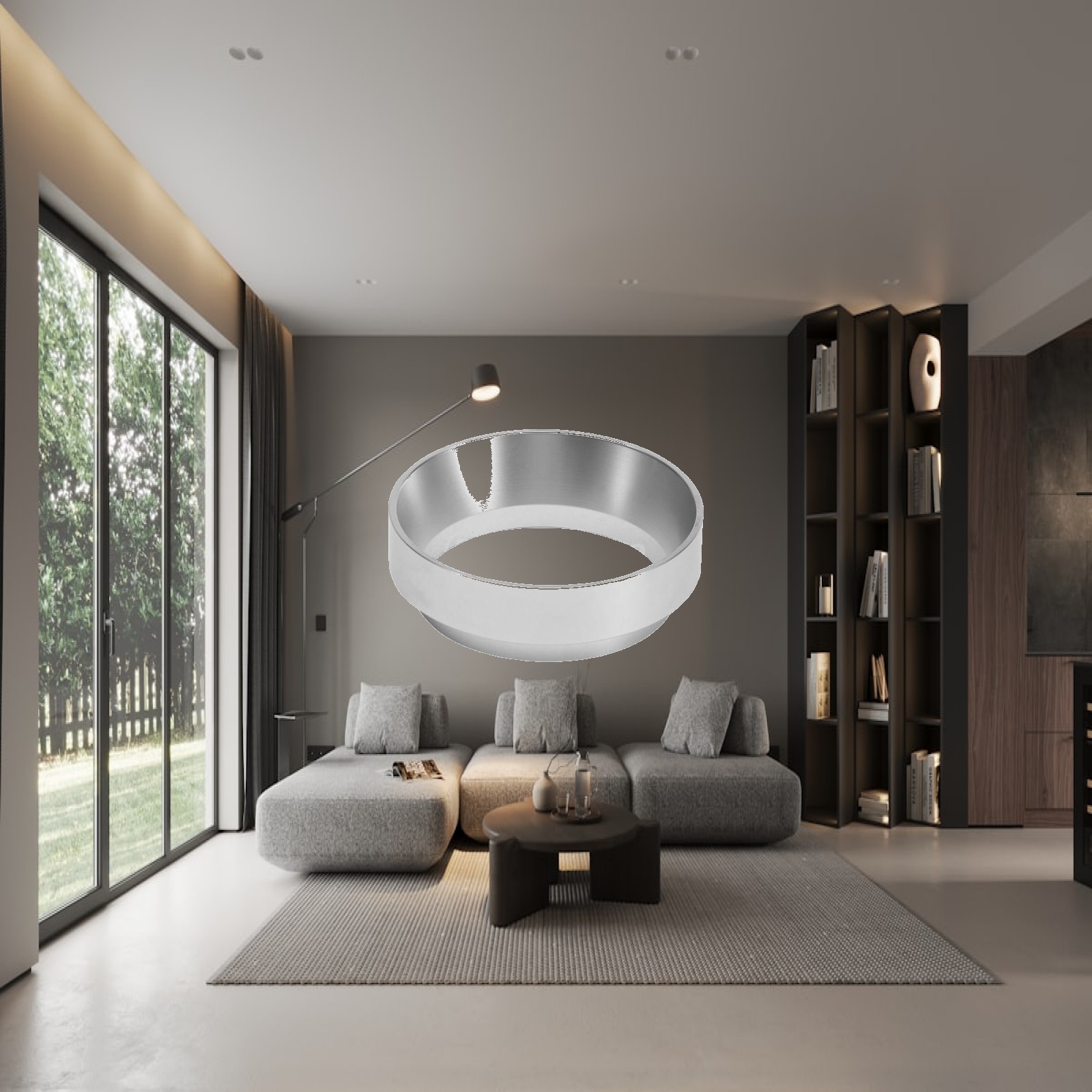 Home Security Measures - 2x Anello di misurazione, imbuto di