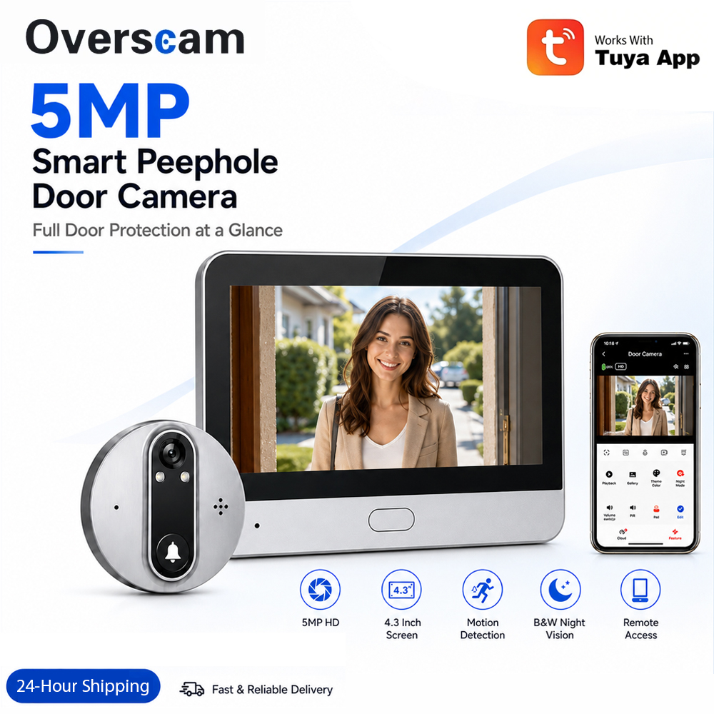 Home Security Doorbell Camera - Campanello Video WiFi Tuya Smart Life
