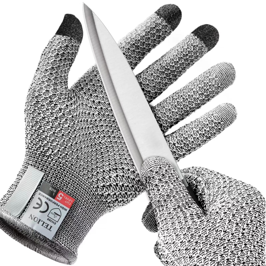 Home Security Measures - Guanti da Lavoro Antitaglio Livello 5,