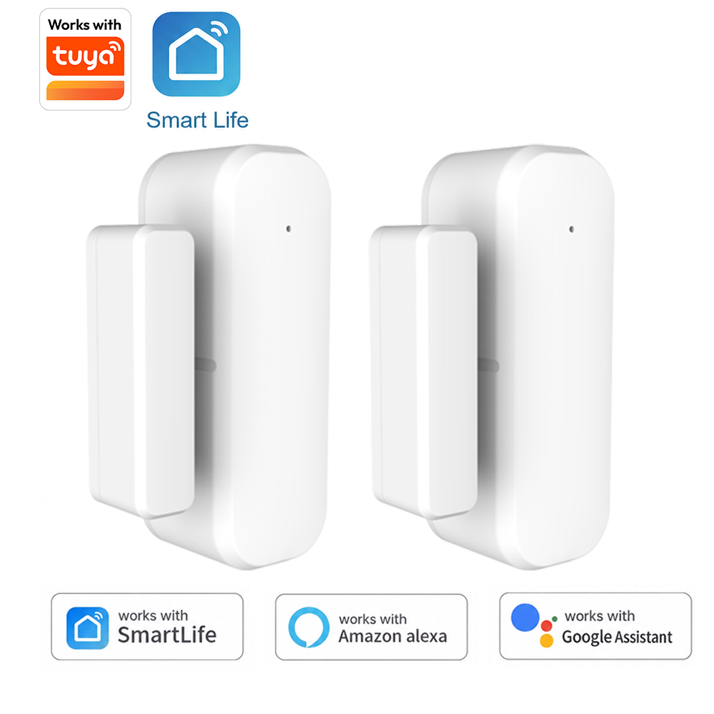 Home Security Alexa - Sensore Wi-Fi Tuya per Porte e