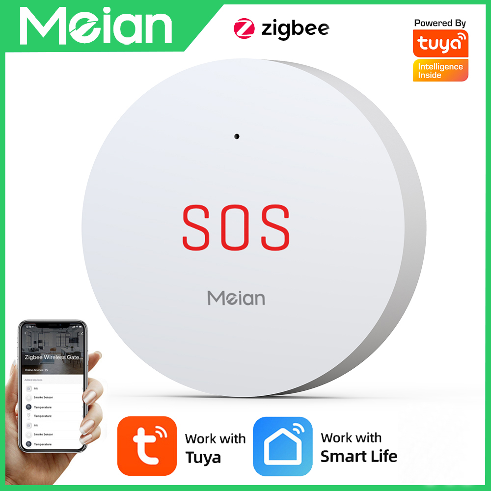 Sim Gsm Alarm - Zigbee Tuya SOS pulsante di emergenza