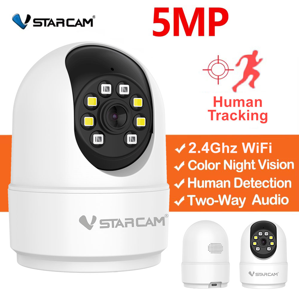 Home Security Premium - Vstarcam 5MP HD WiFi Telecamera IP