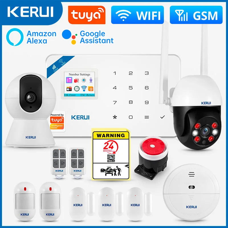 Home Security And Camera Systems - KERUI W181 Sistema di Allarme di