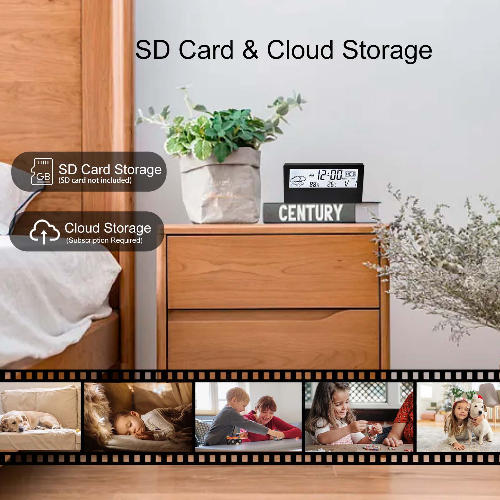 Telecamera sveglia wireless 4K - Hidden Camera Clock recensione e prezzo