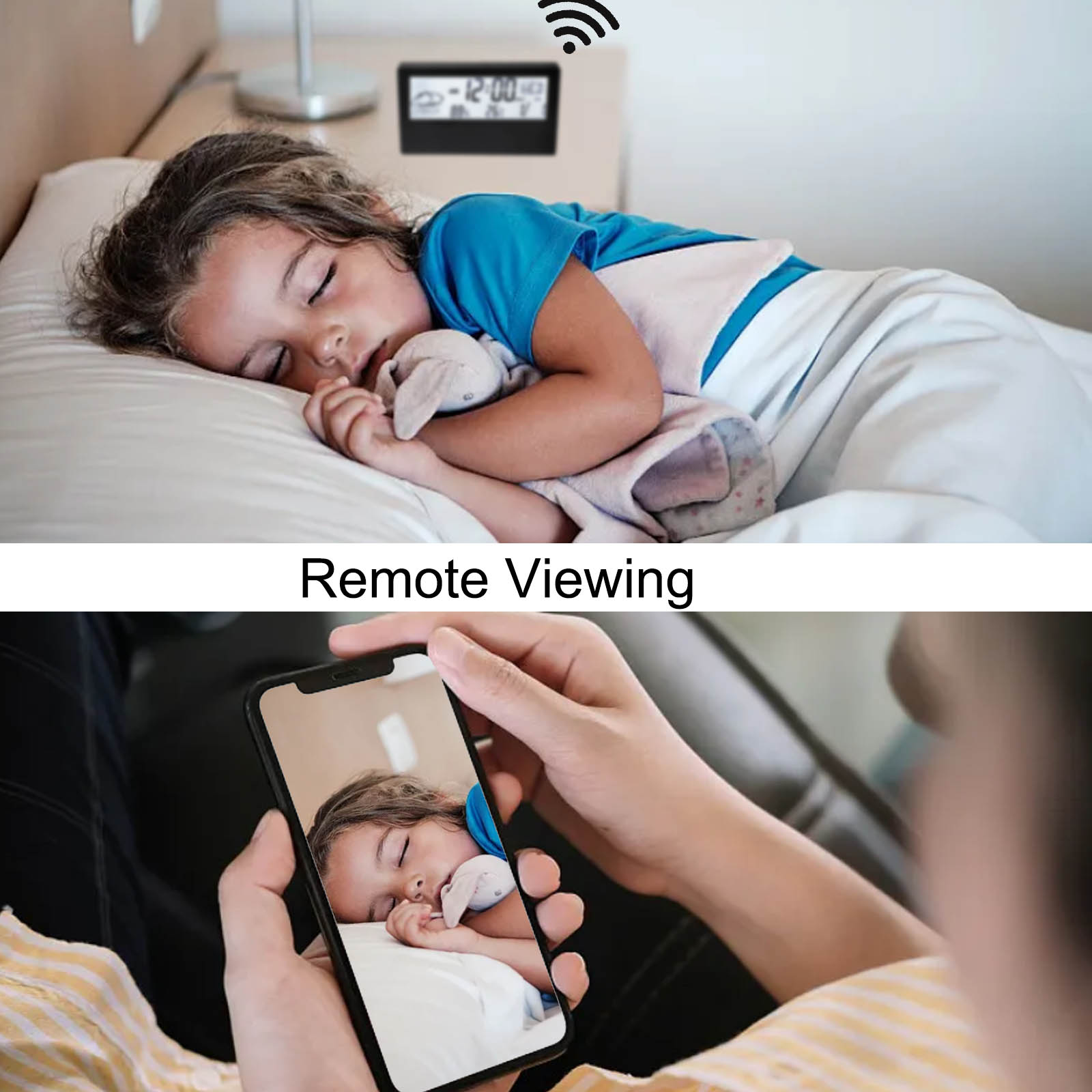 Telecamera sveglia wireless 4K - Hidden Camera Clock recensione e prezzo