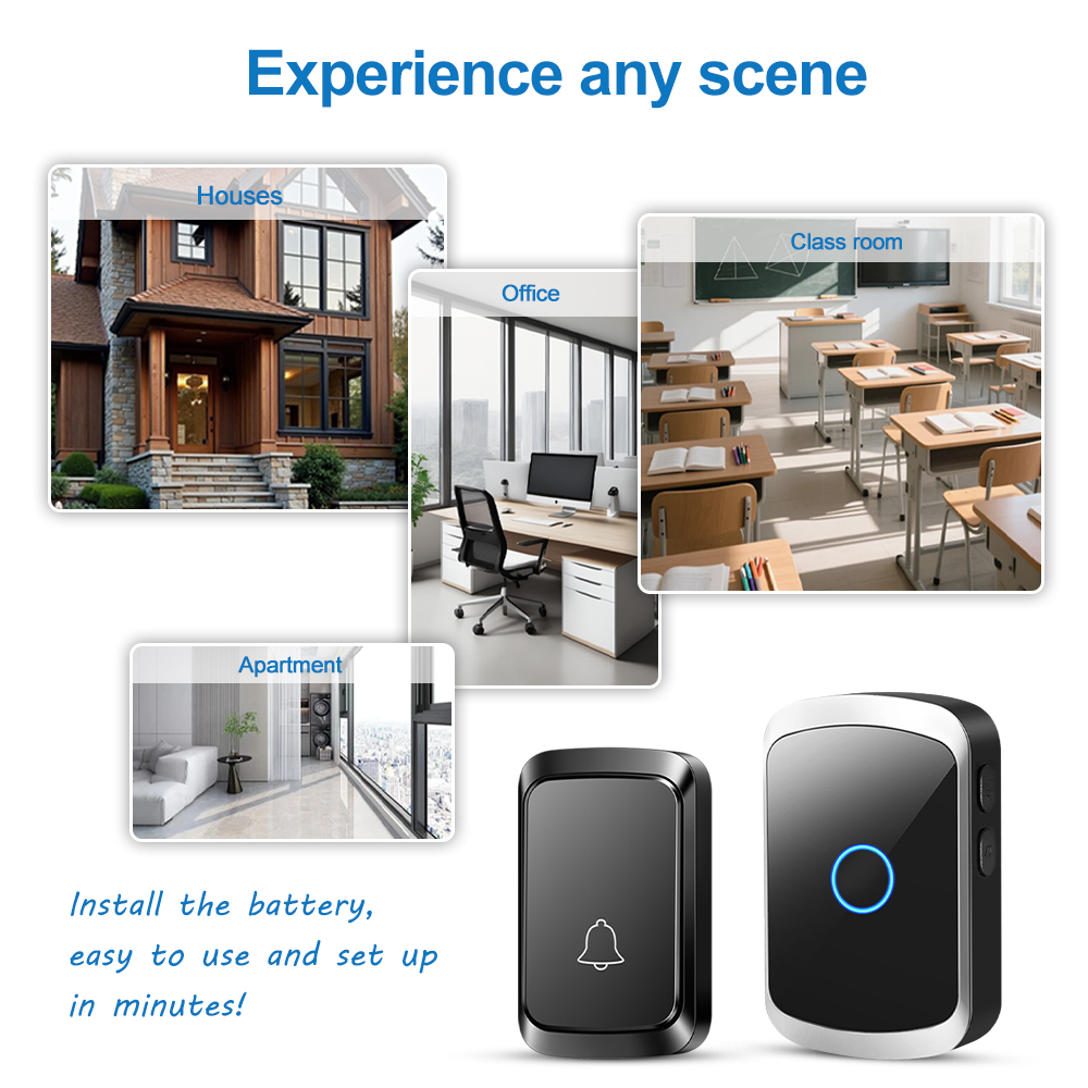 Kit campanello per porta campa - Home Security Bell recensione e prezzo