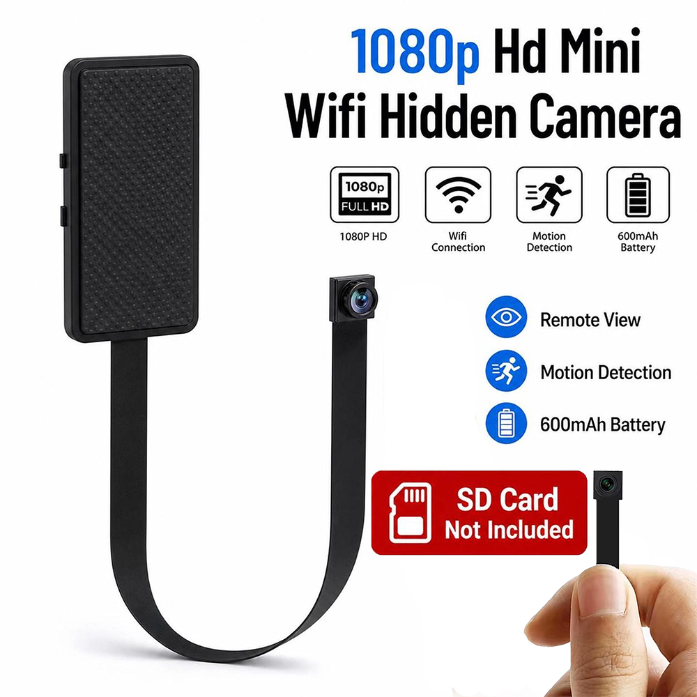 Mini Telecamera WiFi HD 1080P  - Home Security Hidden Cameras recensione e prezzo