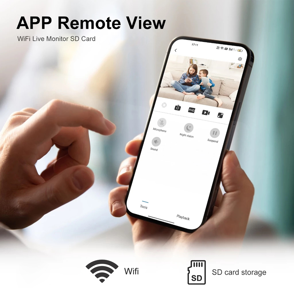 Mini Telecamera WiFi HD 1080P  - Home Security Hidden Cameras recensione e prezzo