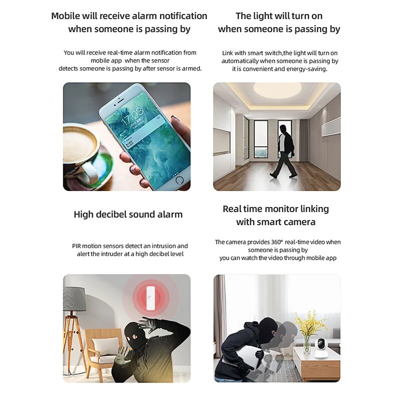 Tuya WiFi Zigbee PIR Sensore d - Home Security Alexa recensione e prezzo