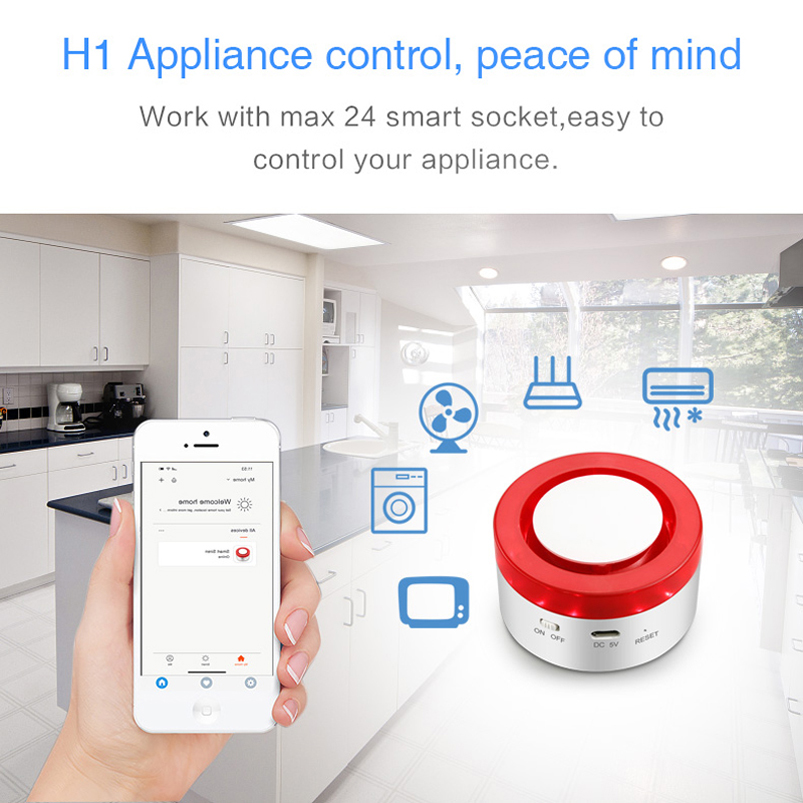 WiFi Tuya Sistema di Allarme D - Sim Gsm Alarm recensione e prezzo
