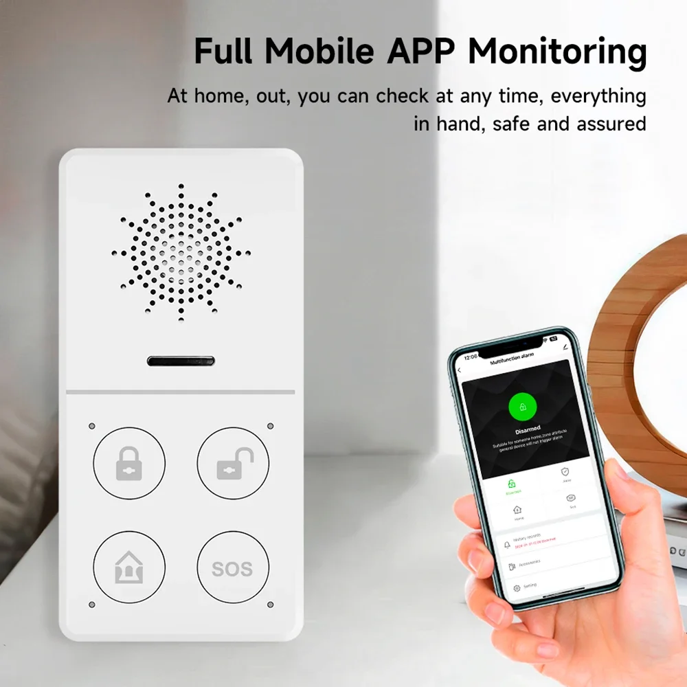 Tuya Wifi Sistema di Allarme I - Sim Gsm Alarm recensione e prezzo