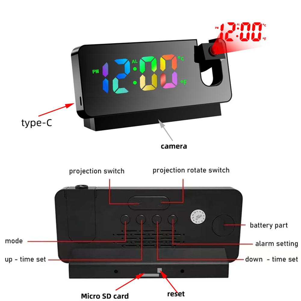 Mini Telecamera a Orologio HD4 - Hidden Camera Clock recensione e prezzo