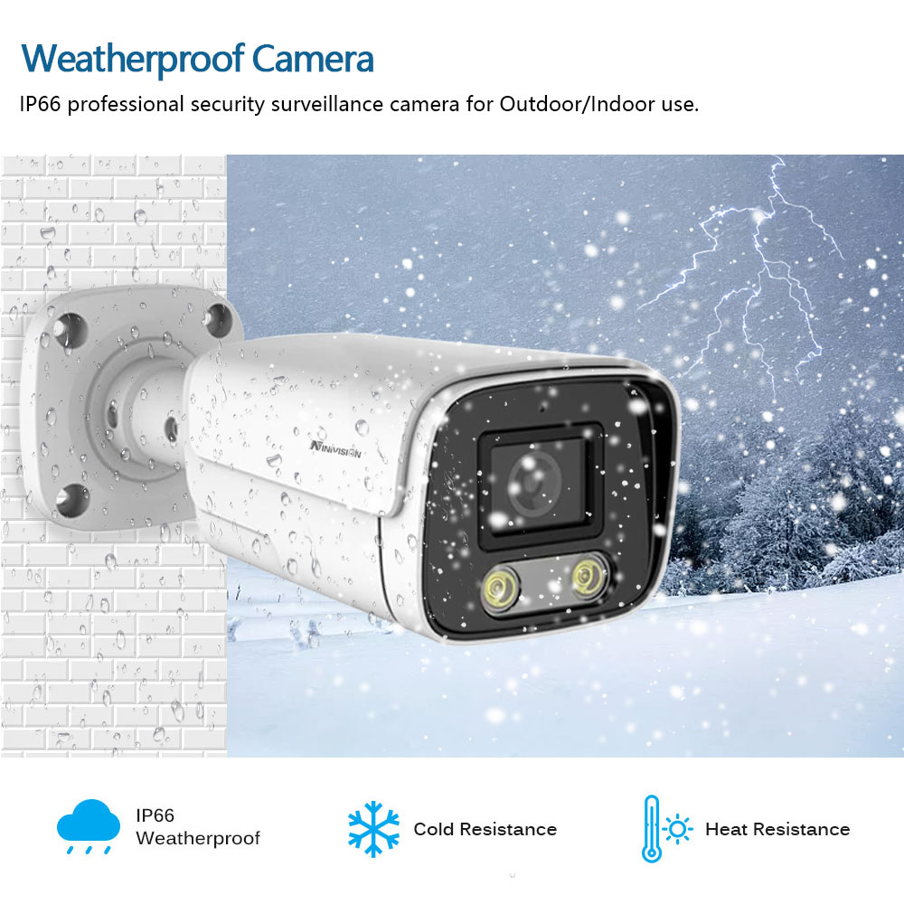 10CH 8MP HD videosorveglianza  - Home Security Monitoring System recensione e prezzo