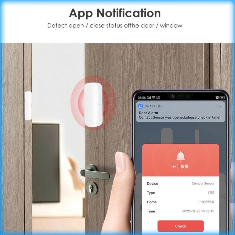 Sensore Wi-Fi Tuya per Porte e - Home Security Alexa recensione e prezzo