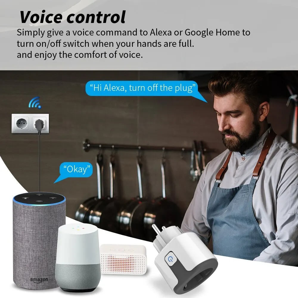 Presa intelligente WiFi EU com - Home Security Alexa recensione e prezzo