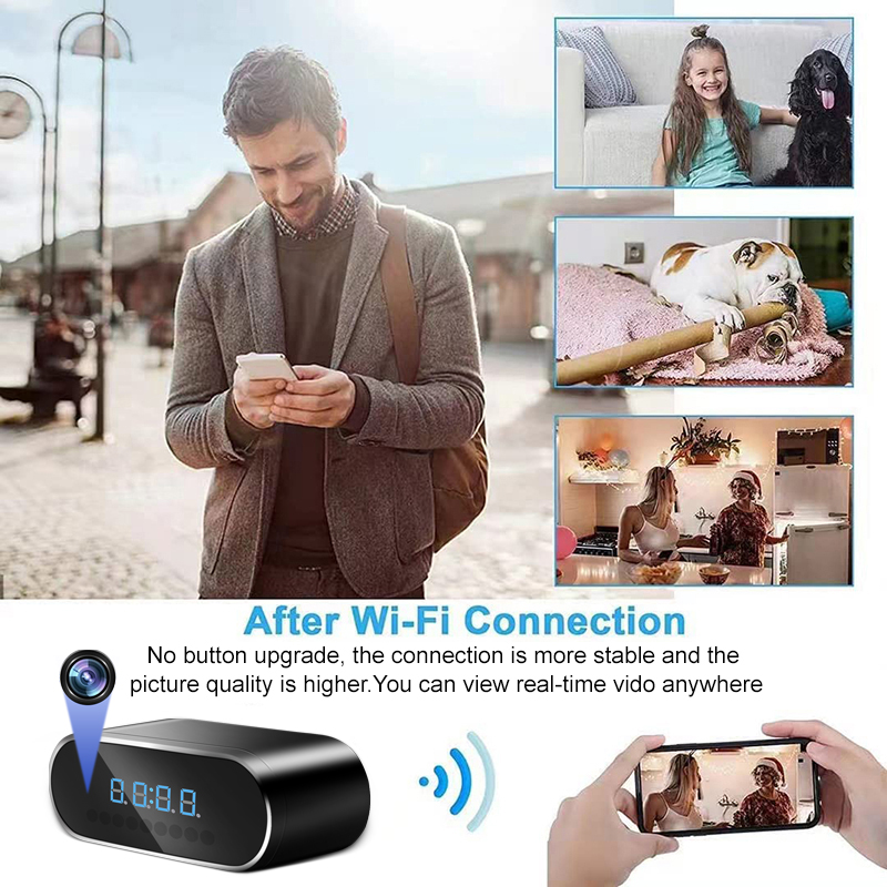 Mini telecamera 1080P Orologio - Hidden Camera Clock recensione e prezzo