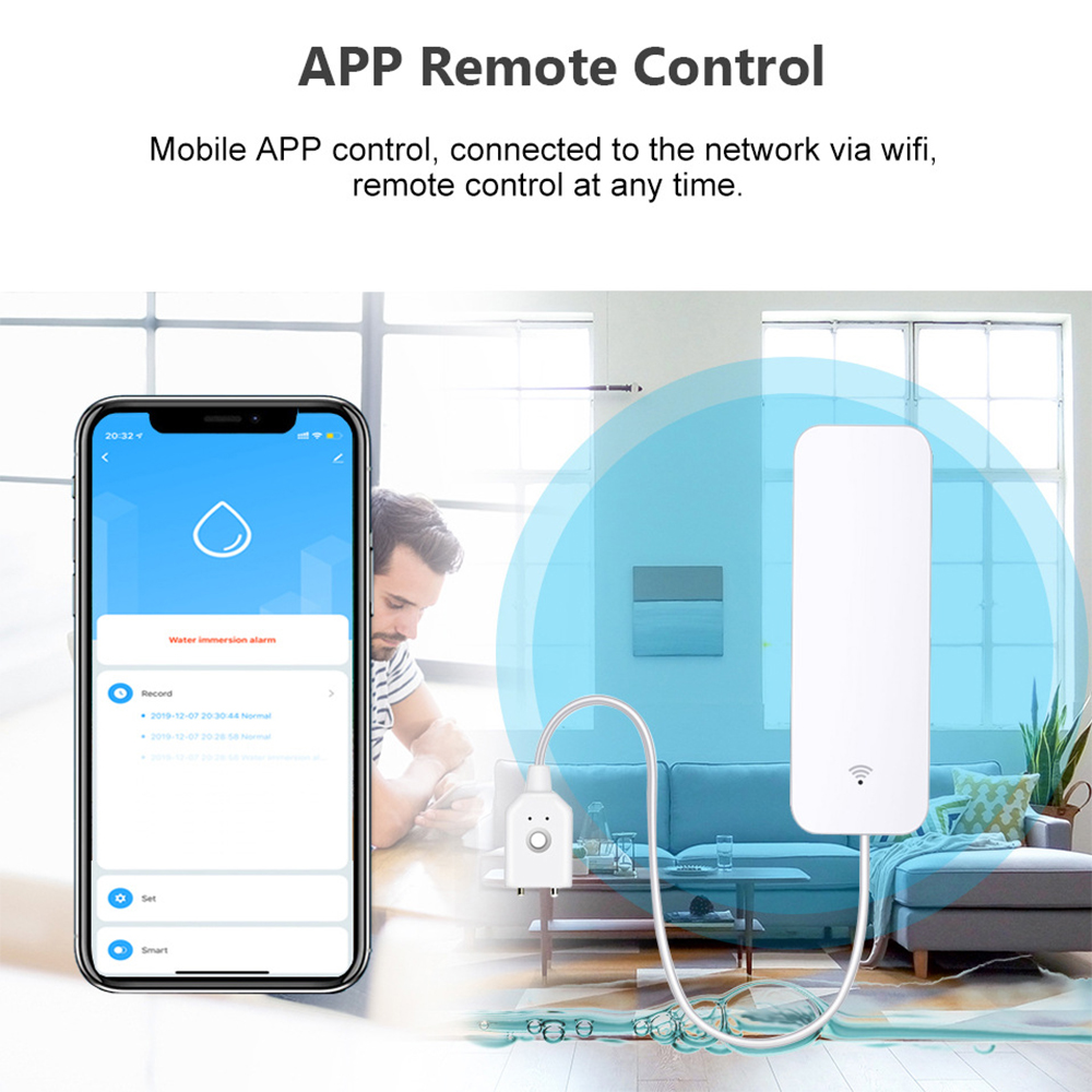 Sensore di perdite d'acqua WiF - Home Security Devices recensione e prezzo