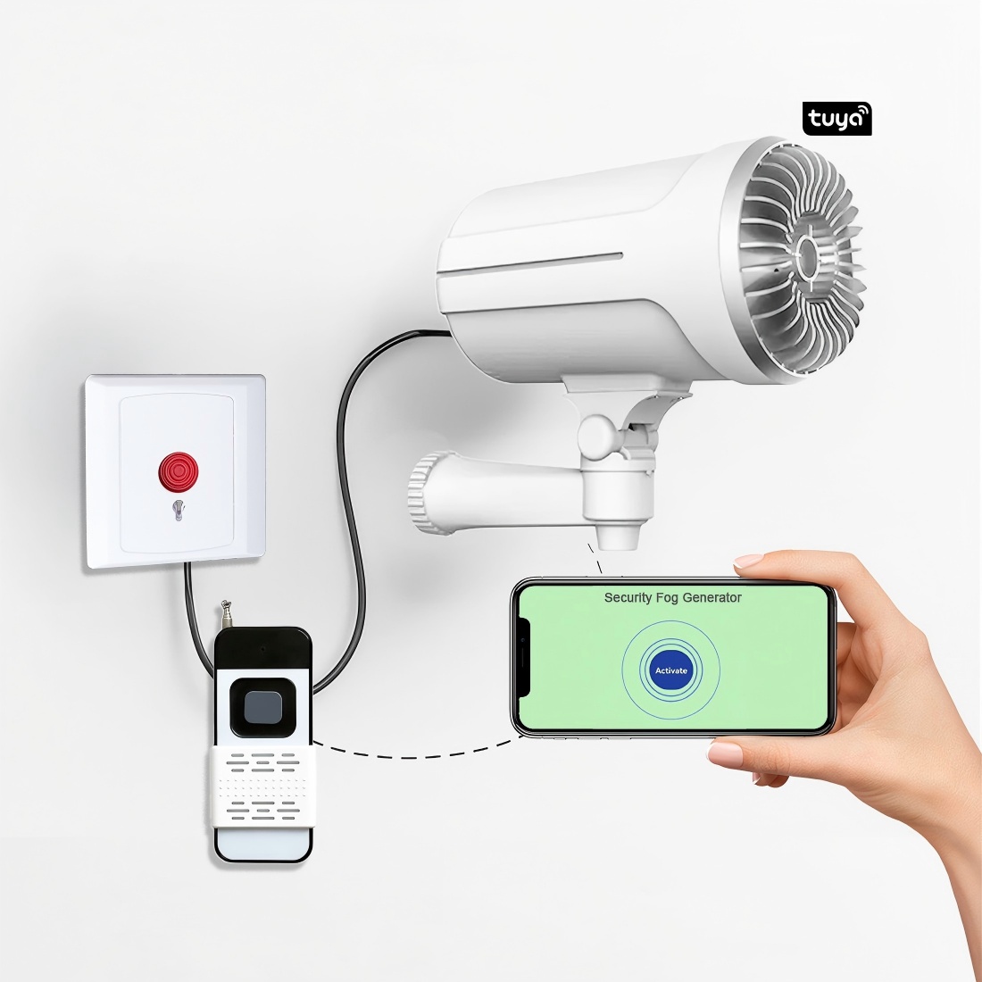 Sistema di Nebulizzazione di S - Home Security Fog System recensione e prezzo