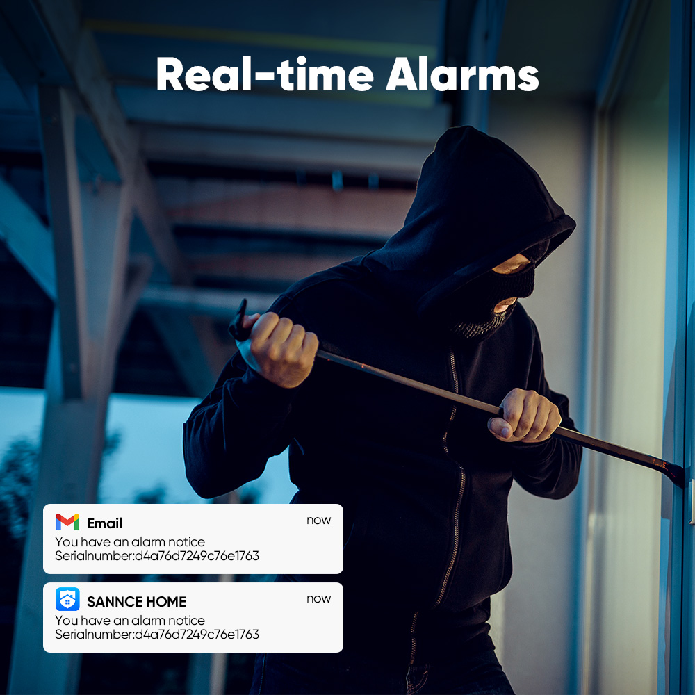SANNCE 1080P Sistema di teleca - Home Security And Camera Systems recensione e prezzo