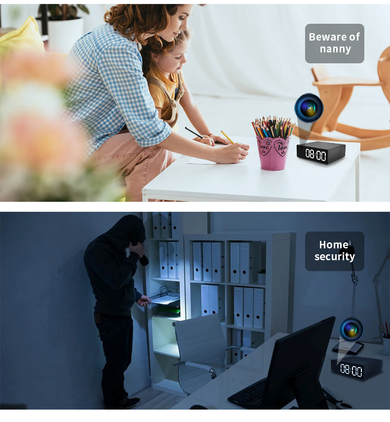 Telecamera con orologio per vi - Hidden Camera Clock recensione e prezzo