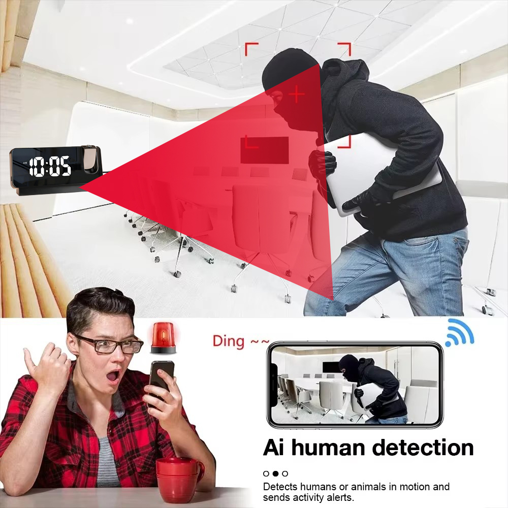 La mini telecamera con orologi - Hidden Camera Clock recensione e prezzo