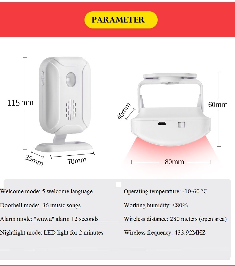 Darho Shop Store Sicurezza dom - Home Security Bell recensione e prezzo