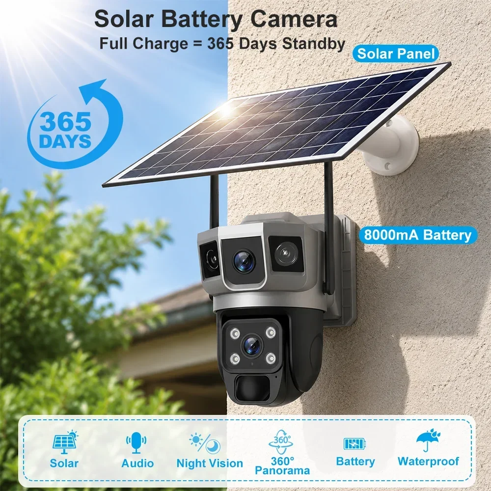 V380 4K 3 Schermi Telecamera 4 - Home Security Devices recensione e prezzo