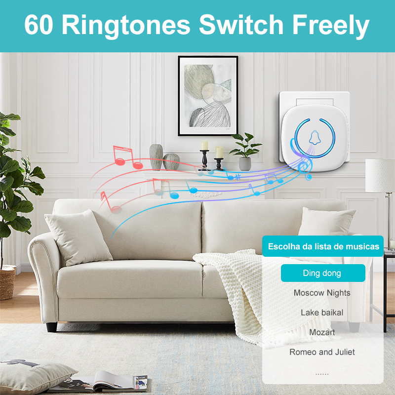 EZHEN Campanello senza fili in - Home Security Bell recensione e prezzo