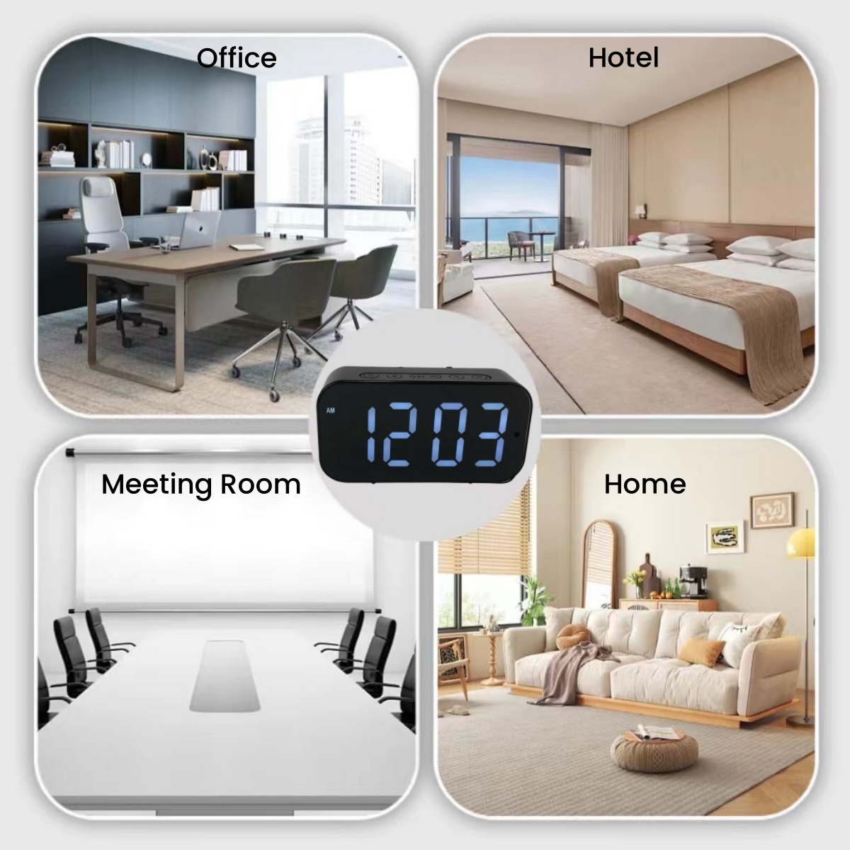 Telecamera Sveglia HD 1080P WI - Hidden Camera Clock recensione e prezzo