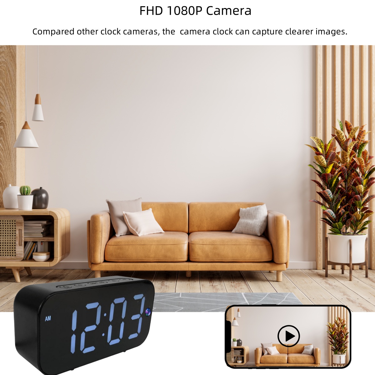 Telecamera Sveglia HD 1080P WI - Hidden Camera Clock recensione e prezzo