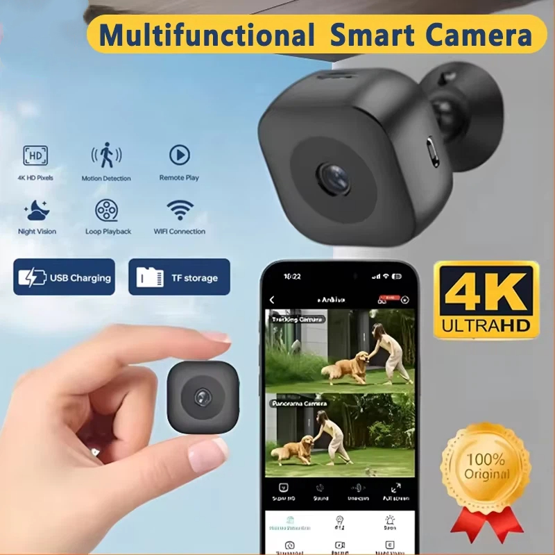 Telecamera Mini Smart 4K HD Le - Home Security Prices recensione e prezzo