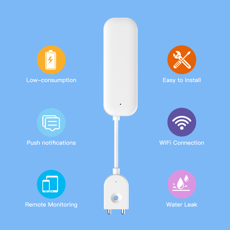 Tuya WiFi ZigBee Sensore acqua - Home Security Devices recensione e prezzo
