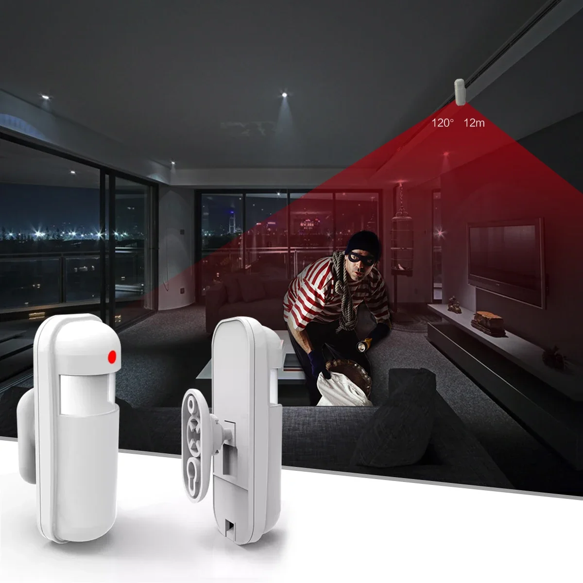 Sensore di movimento 433 MHz M - Sim Gsm Alarm recensione e prezzo