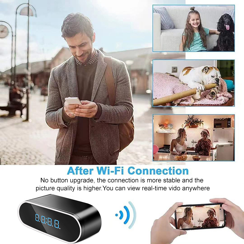 Wifi Mini Orologio Telecamera  - Hidden Camera Clock recensione e prezzo