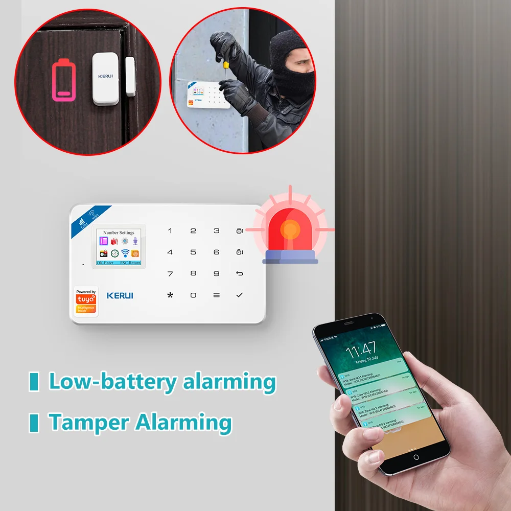 KERUI W181 Sistema di Allarme  - Home Security And Camera Systems recensione e prezzo
