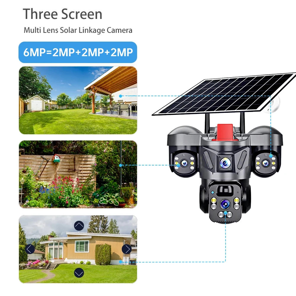 KERUI PTZ Esterno 6MP 4G SIM W - Home Security Prices recensione e prezzo