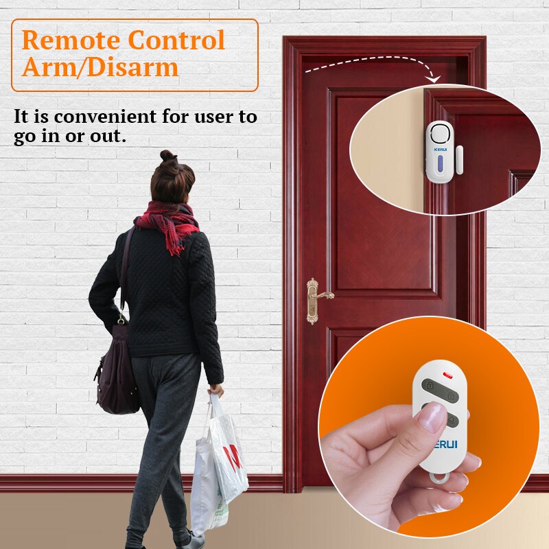 KERUI 120DB Wireless Porta/Fin - Sim Gsm Alarm recensione e prezzo