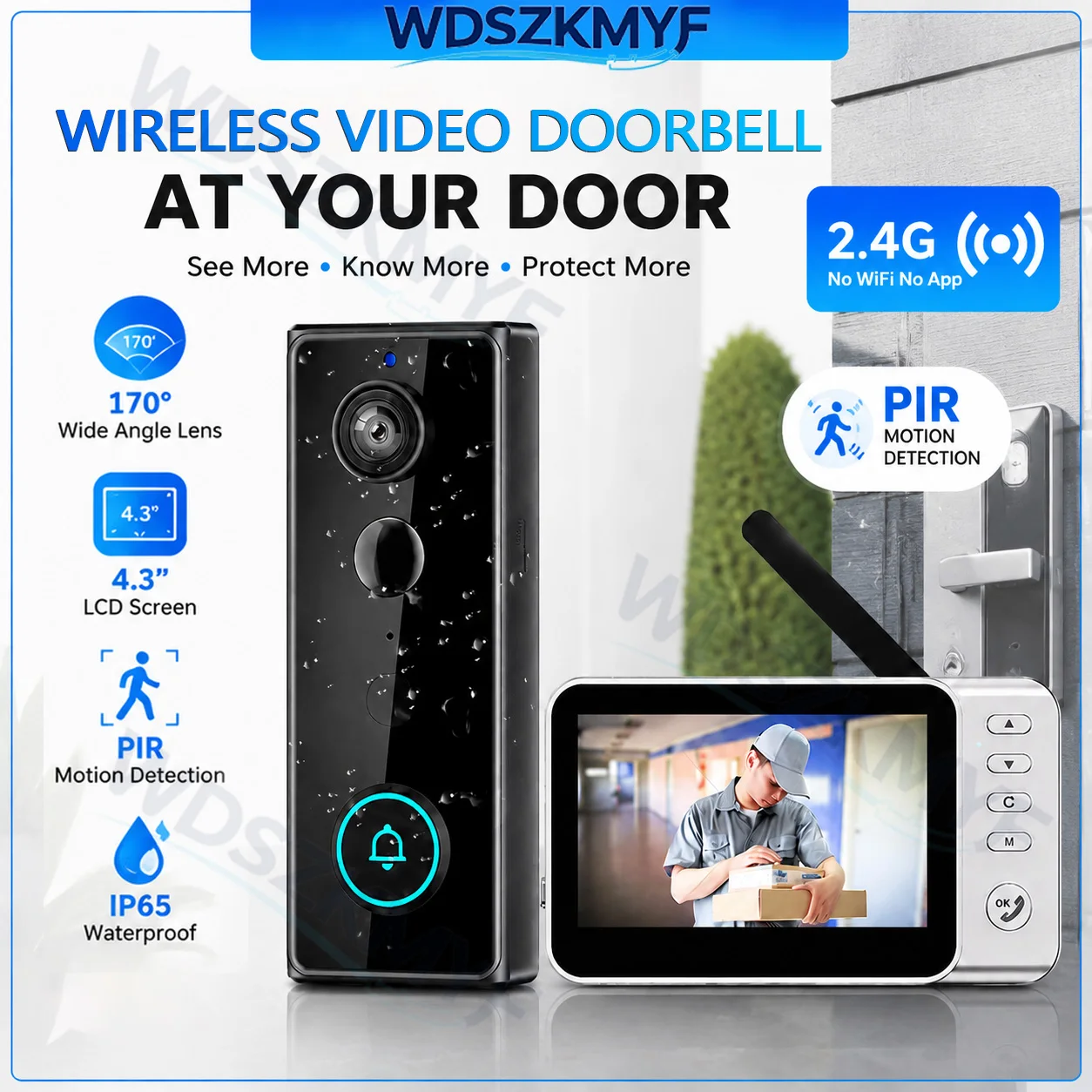 Nuovo Campanello Wireless Impe - Home Security Doorbell Camera recensione e prezzo