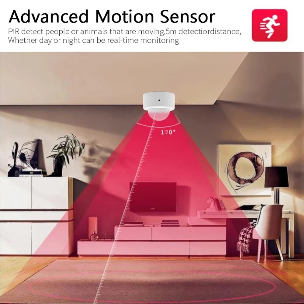 Zigbee Mini PIR Sensore di mov - Home Security Alexa recensione e prezzo